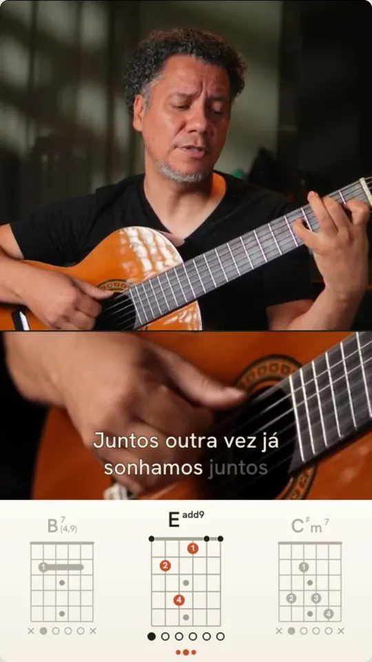 Minimal chord style on a 9:16 video