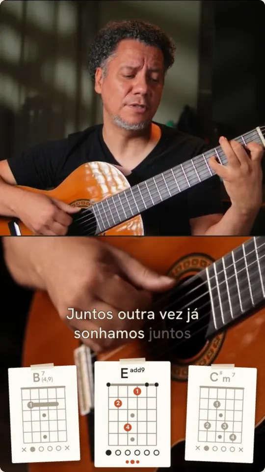 Polaroid chord style on a 9:16 video